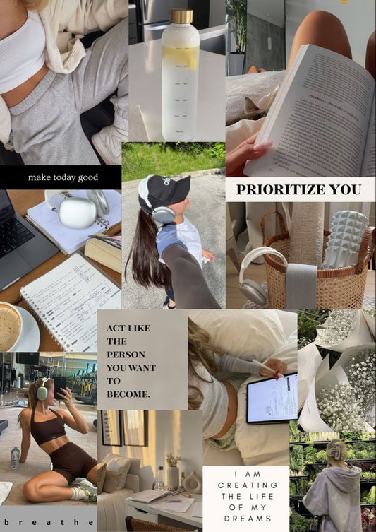 Building a Wellness Vision Board: How to Visualise and Manifest Your Goals for 2025