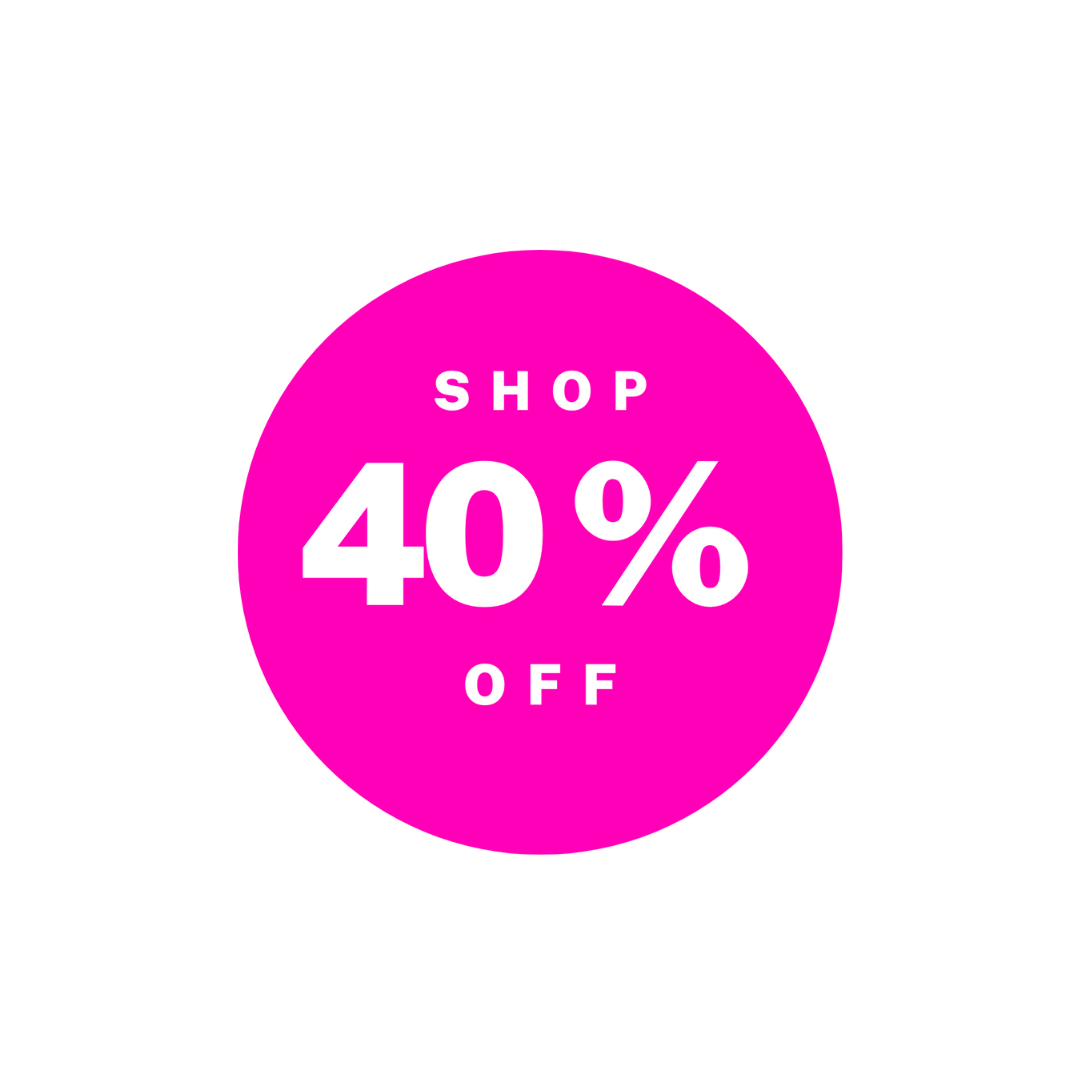 Black Friday Sale 40% OFF