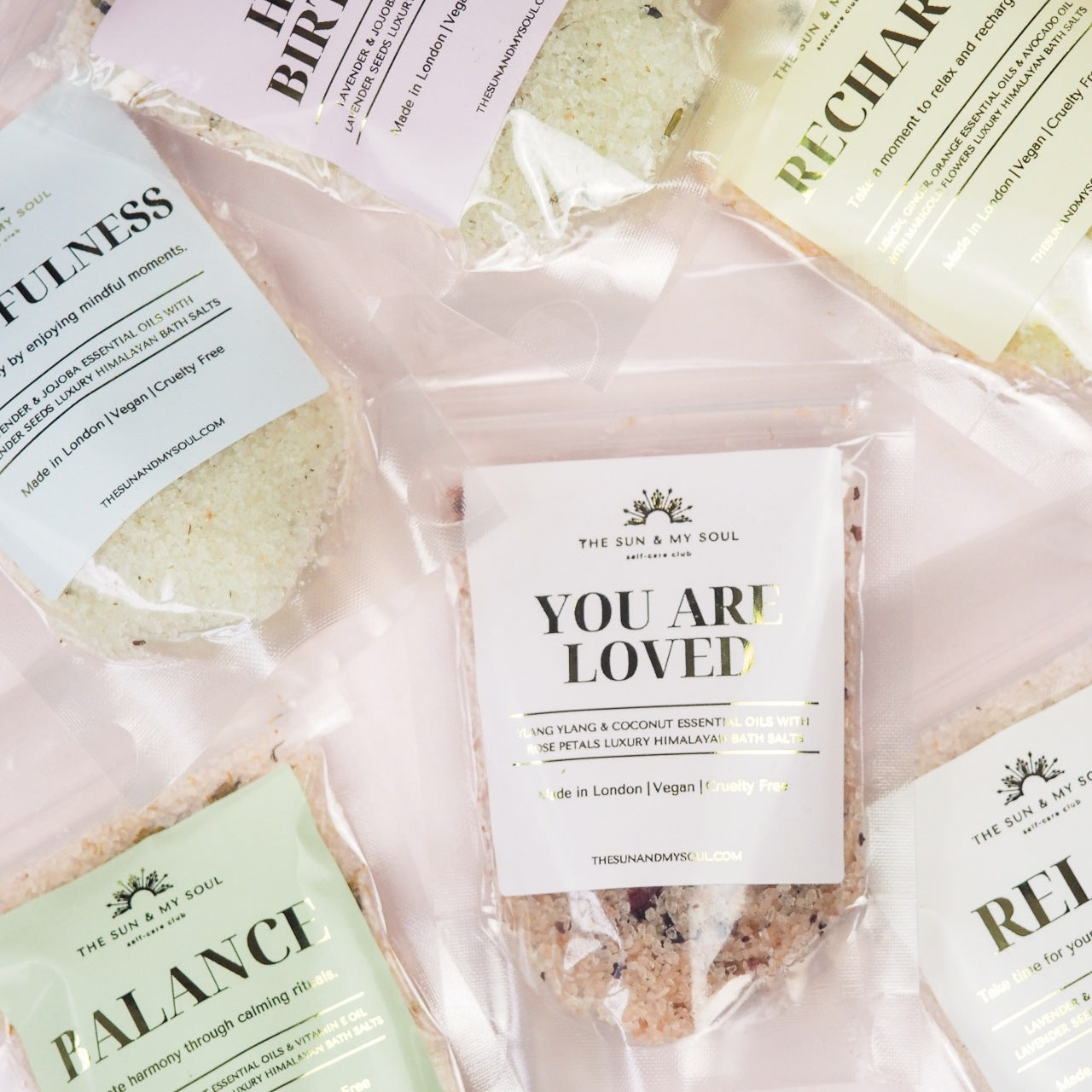 Luxury Himalayan Bath Salts Bundle - Set of 6