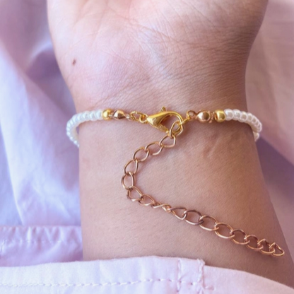 Self-love Crystal Bracelet with Rose Quartz