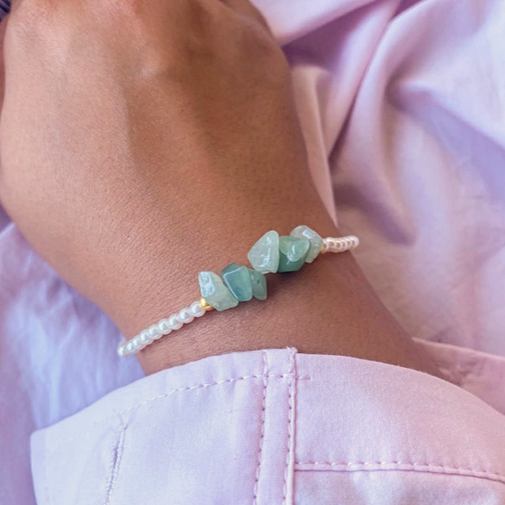 Calm Crystal Bracelet with Amazonite