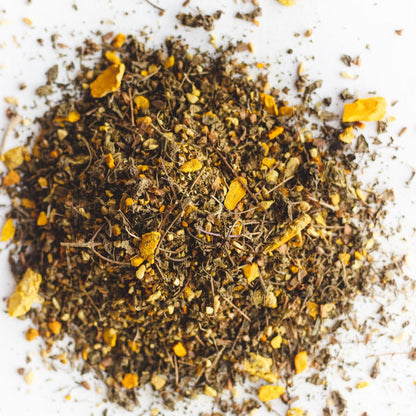 Cup of Sunshine⎜Golden Turmeric and Ginger Herbal Tea For Two