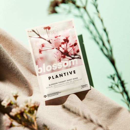 Blossom Plant Therapy Sheet Face Mask - Repair, Rejuvenate and Re-energise