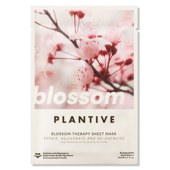 Blossom Plant Therapy Sheet Face Mask - Repair, Rejuvenate and Re-energise