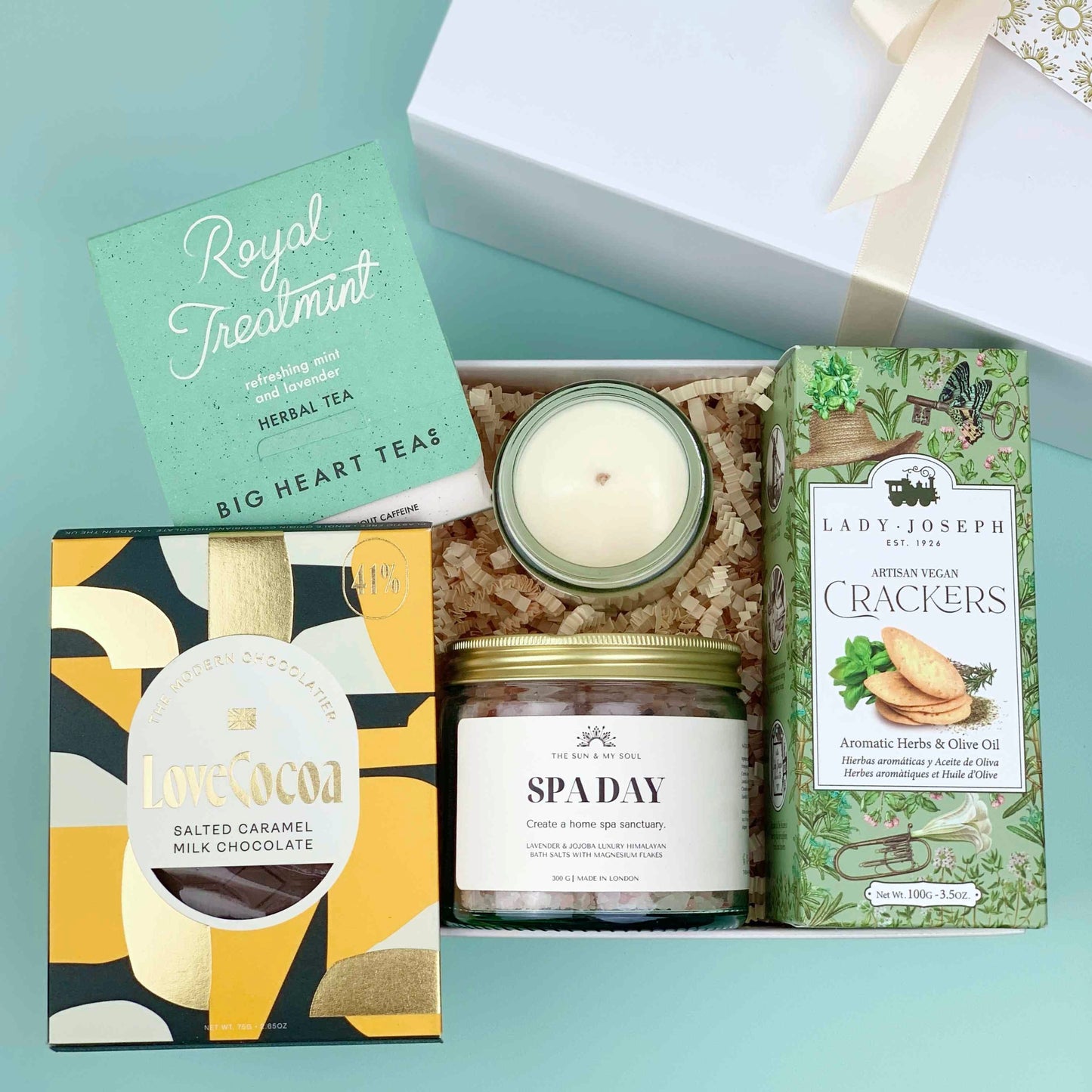 Home Spa Luxury Self-Care Gift Box – Relax & Indulge Wellness Set