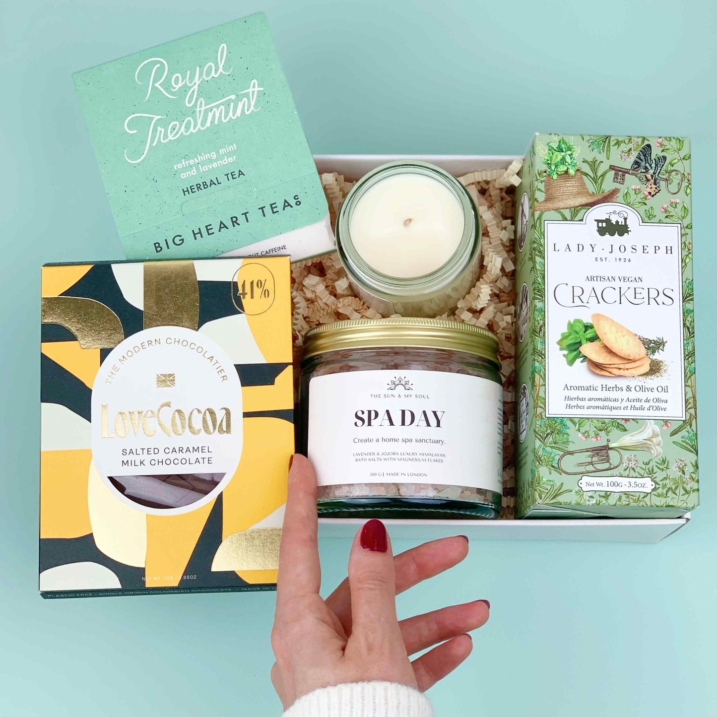 Home Spa Luxury Self-Care Gift Box – Relax & Indulge Wellness Set