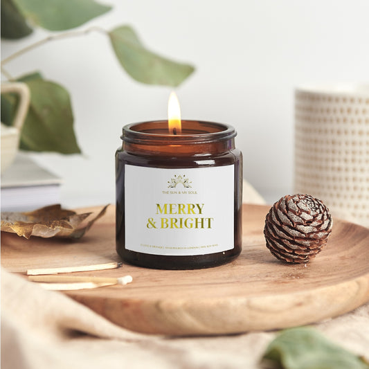 Merry and Bright - Clove Orange Scented Soy Candle⎜Limited Edition