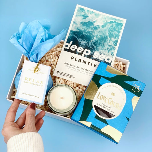 Mindfulness Stress Relief Wellness Gift Box – Relaxation & Self-Care Set